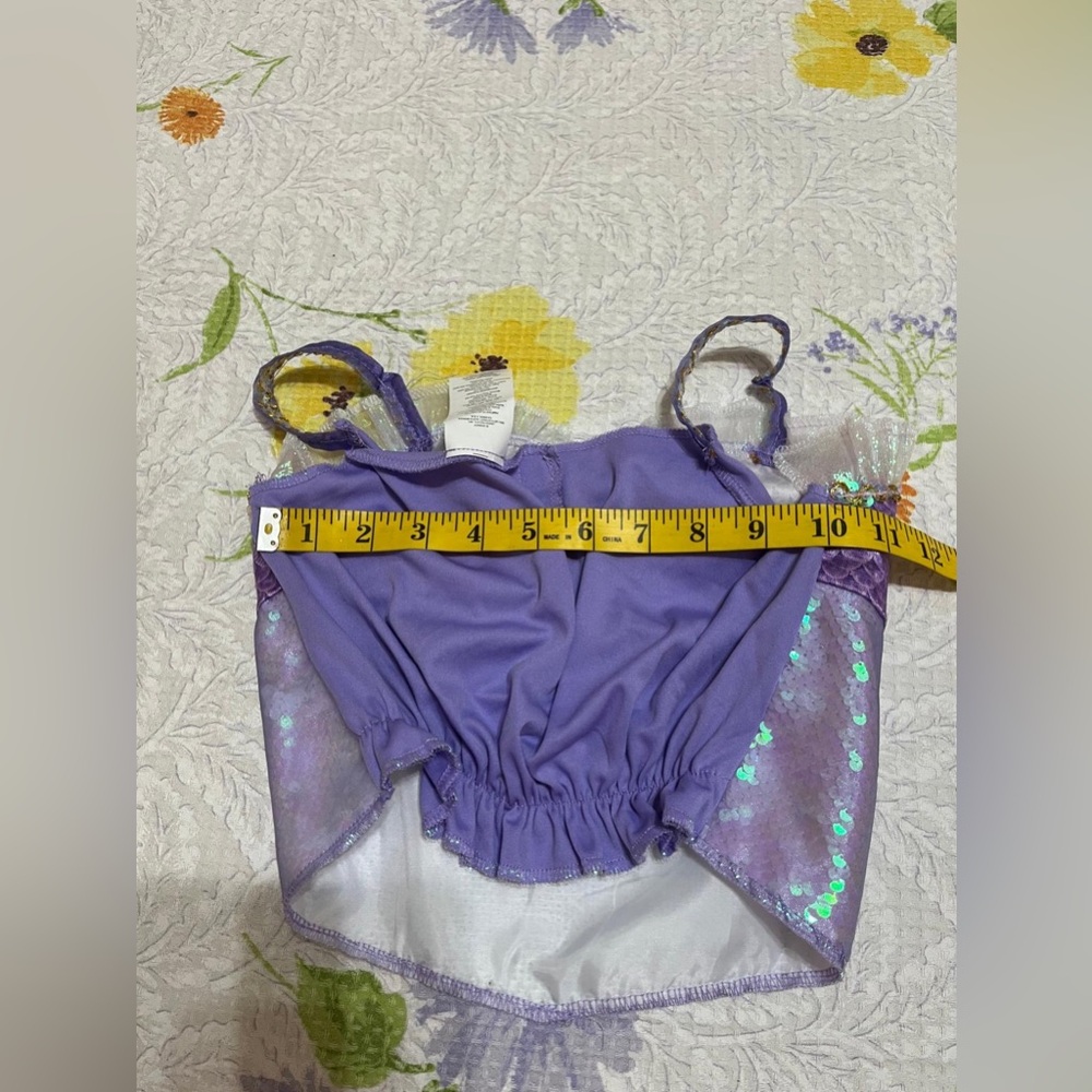 (22) Purple and Blue Sequin Mermaid Top - Picture 13 of 16
